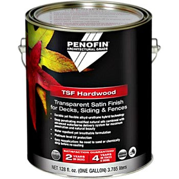 Penofin FAHNSGA TSF Architectural Hardwood Stain, Natural Satin Finish ~ Gallon