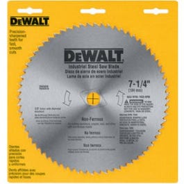 Non-Ferrous Metal-Cutting Circular Saw Blade, 7.25-In. x 68TPI