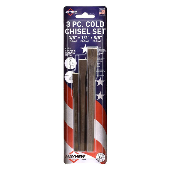 Mayhew Cold Chisel Sets 3 Piece (3 Piece)