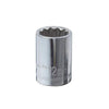 Apex/Cooper Tool Crescent 3/8 Drive 12 Point Standard Metric Socket 12mm