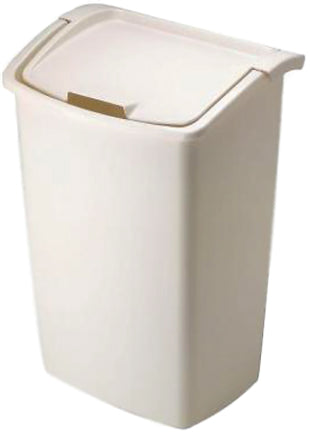 42QT DUAL ACTION WASTEBASKET