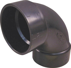 3  ABS 90DEG SANITARY ELBOW