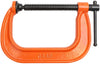 C CLAMP LIGHT DUTY 4 IN ORANGE