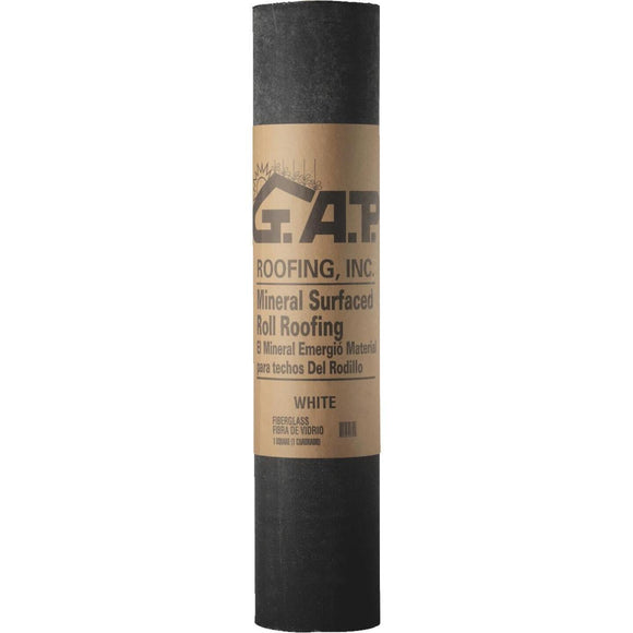 G.A.P. 39.375 In. x 34 Ft. White MSR Roof Felt