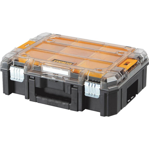 Dewalt TSTAK 13 In. W x 5.75 In. H x 17.25 In. L Small Parts Organizer with 9 Bins