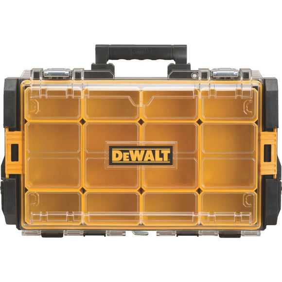 DeWalt ToughSystem 13.125 In. W x 4.50 In. H x 21.75 In. L Small Parts Organizer with 12 Bins