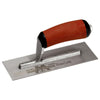 Marshalltown 4-1/2 In. x 11 In. High Carbon Steel Finishing Trowel with Curved DuraSoft Handle