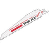 Milwaukee Sawzall THE AX 12 In. 5 TPI Wood w/Nails Demolition Reciprocating Saw Blade (25-Pack)