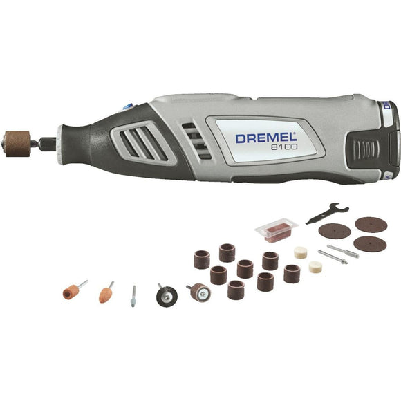 Dremel 8 Volt MAX Lithium-Ion Variable Speed Cordless Rotary Tool Kit