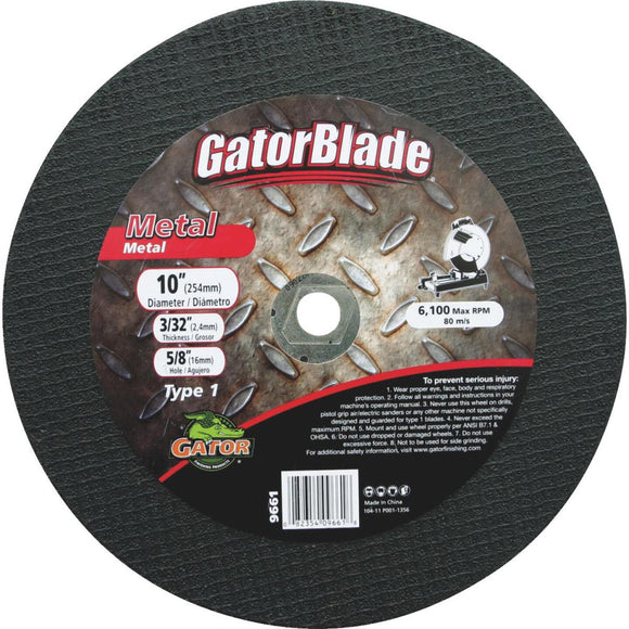 Gator Blade Type 1 12 In. x 1/8 In. x 20 mm Metal Cut-Off Wheel