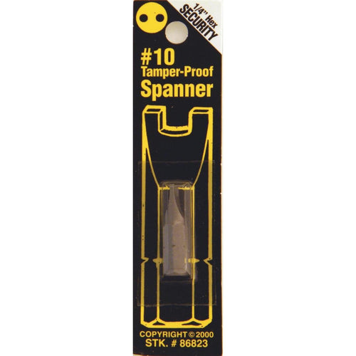 Best Way Tools #10 Spanner Security 1 In. 1/4 In. Hex Screwdriver Bit