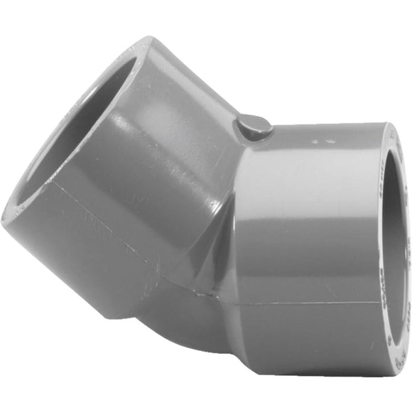 Charlotte Pipe 1/2 In. Schedule 80 Slip x Slip PVC Elbow