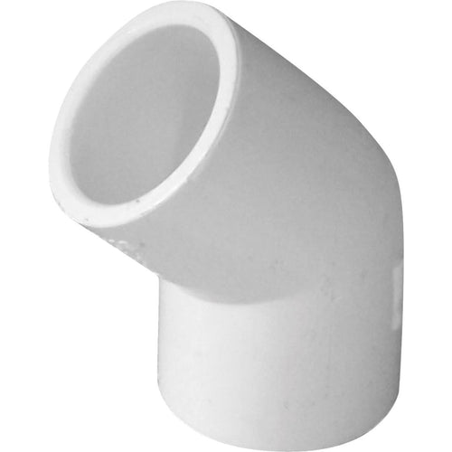 Charlotte Pipe 2-1/2 In. Schedule 40 Standard Weight PVC Elbow