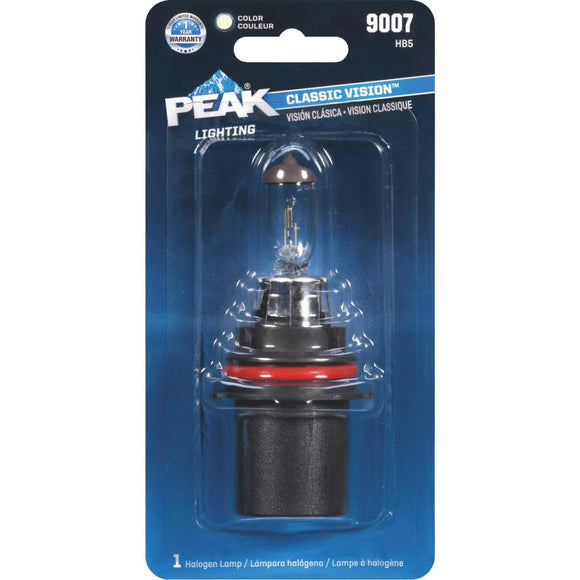 PEAK Classic Vision 9007 HB5 12.8V Halogen Automotive Bulb