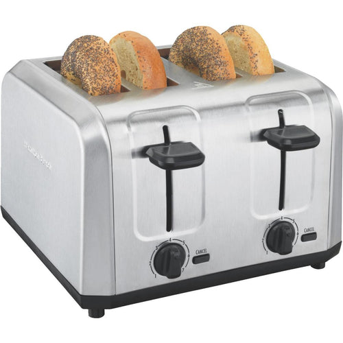 Hamilton Beach 4-Slice Brushed Stainless Steel Toaster