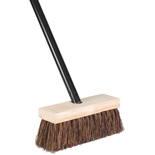 DQB 7-3/4 In. W. x 52 In. L. Wood Handle Rug Brush Broom