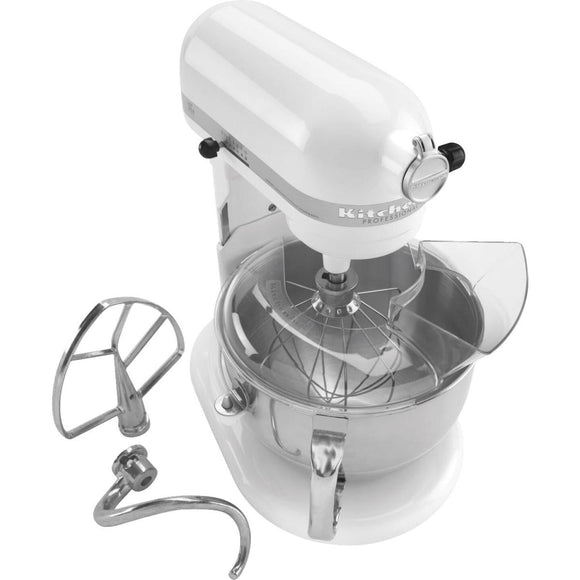 KitchenAid 10-Speed White Professional Stand Mixer