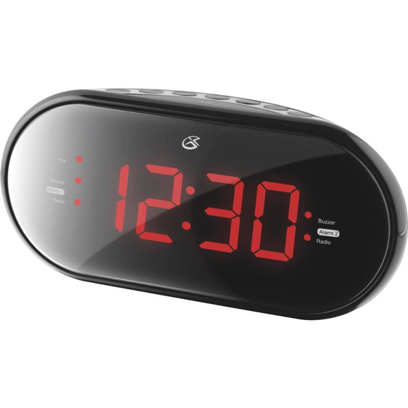 GPX Dual Alarm Clock Radio