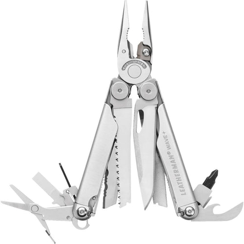 Leatherman Wave 18-In-1 Stainless Steel Multi-Tool