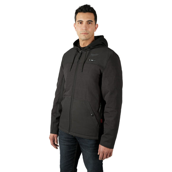 M12™ Heated AXIS™ Hooded Jacket Kit Black Medium