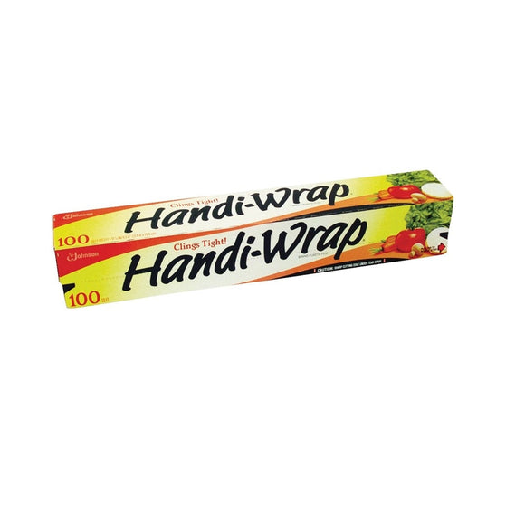 S C Johnson Wax 00140 Ziploc Saran Wrap, 100-Ft.